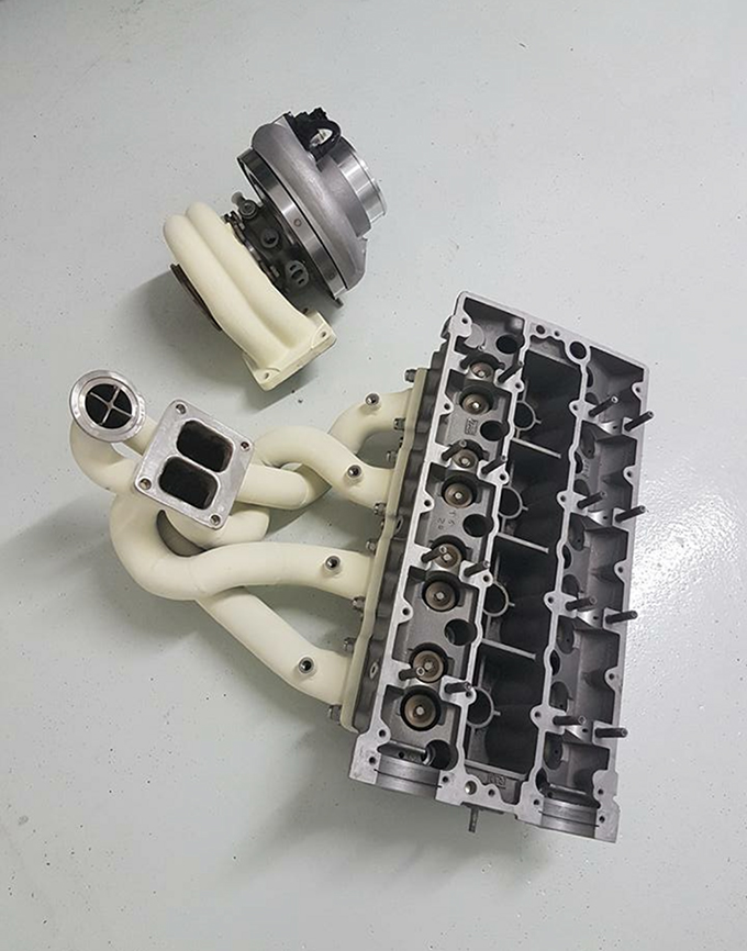 Cosworth T4 Twinscroll Tubular Manifold for External wastegate application - immagine 4