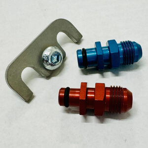 Cosworth Gr.A / WRC style "aeroquip" steering rack fitting kit